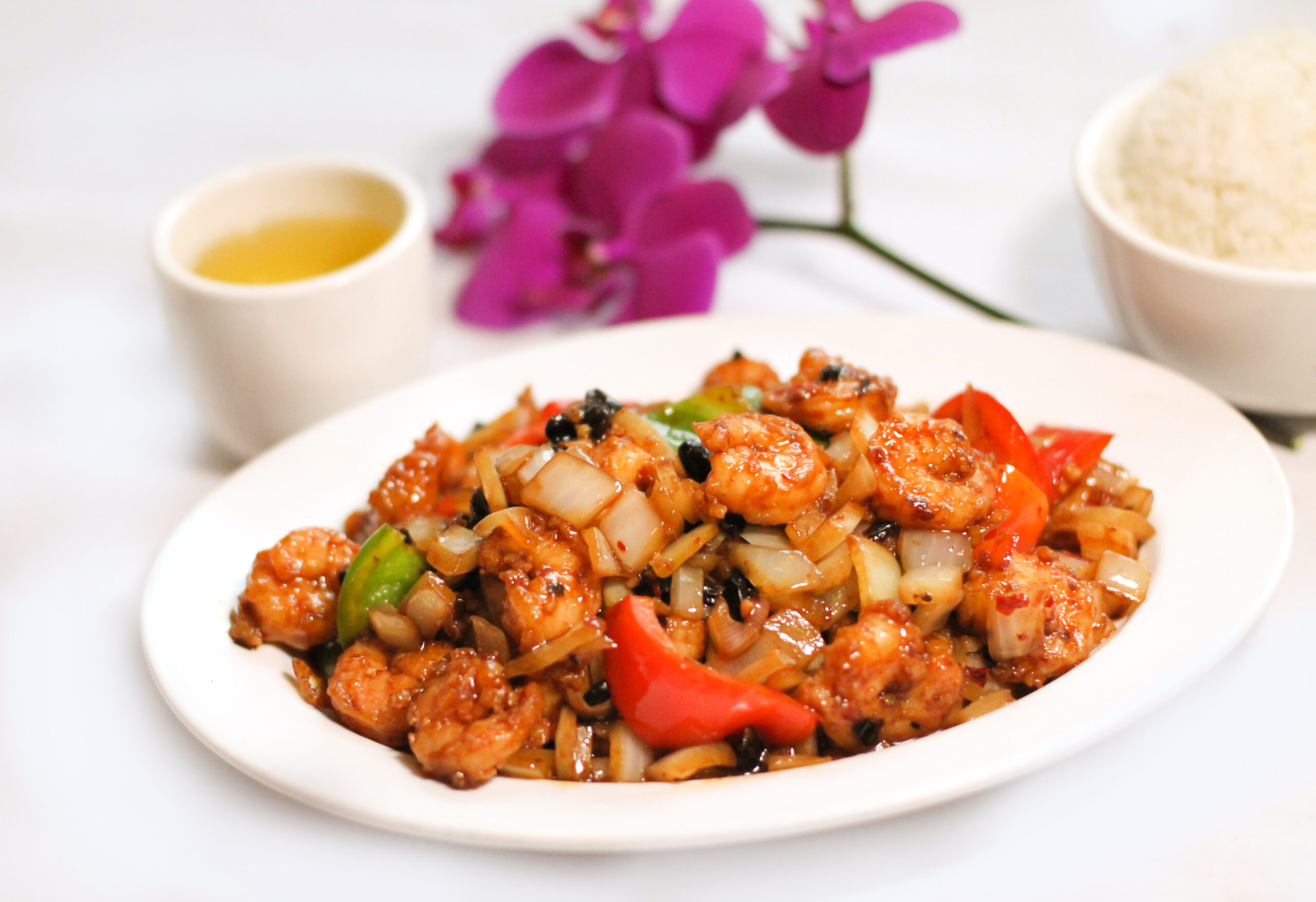 30. Baby Shrimp w. Black Bean Sauce image