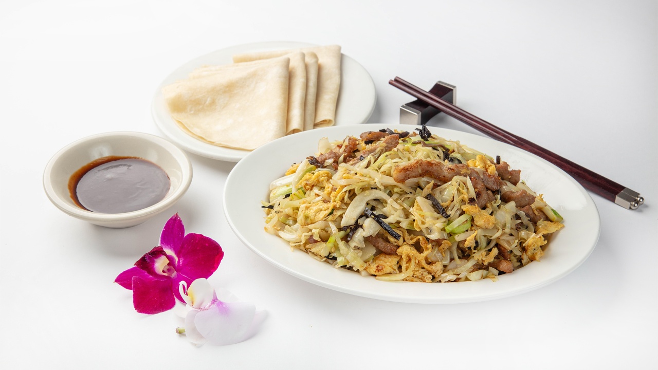 58b. Moo Shu Pork (4 Pancakes) image