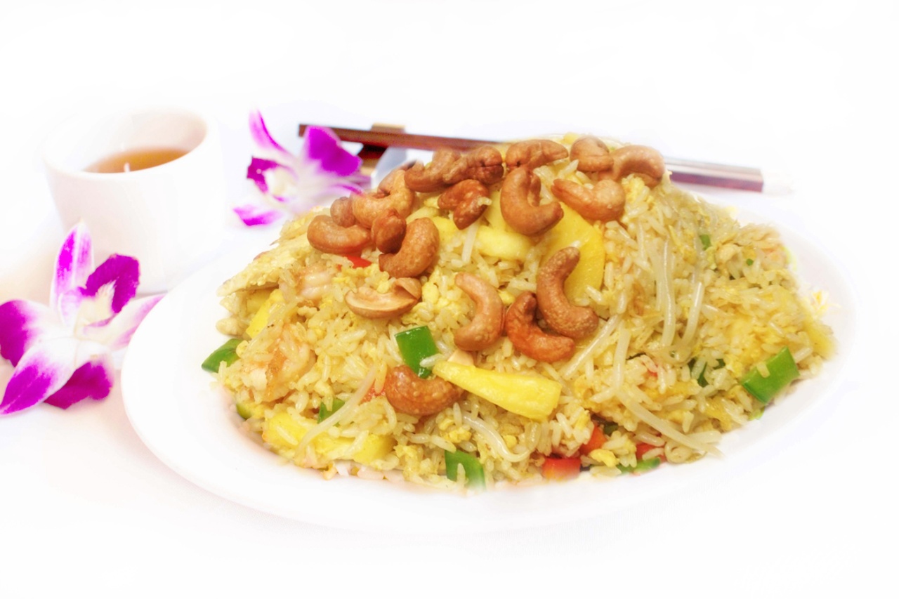 96. Pineapple Fried Rice (Chicken & Shrimp) image