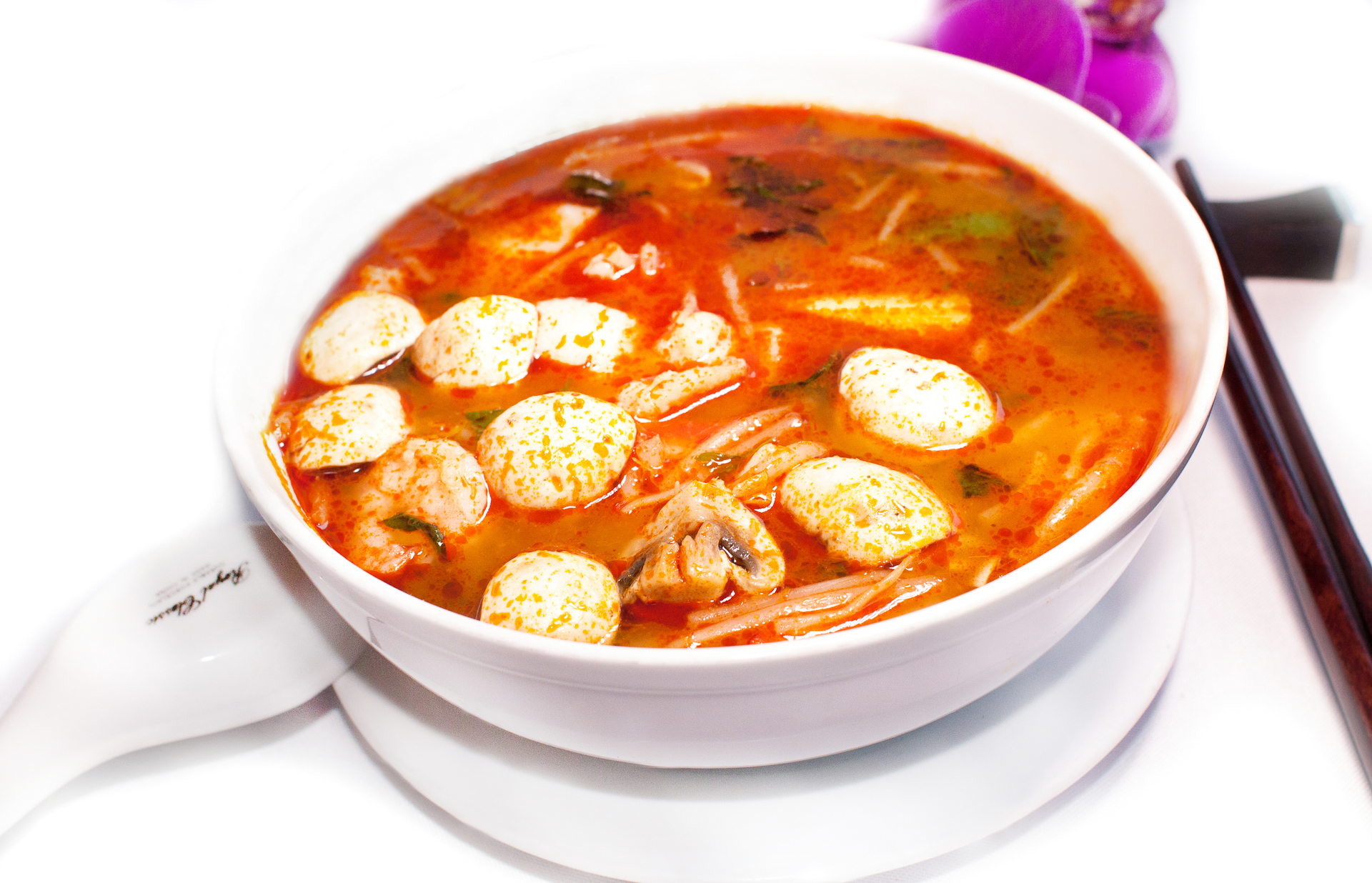 7. Seafood Thai (Tom Yum) Soup image